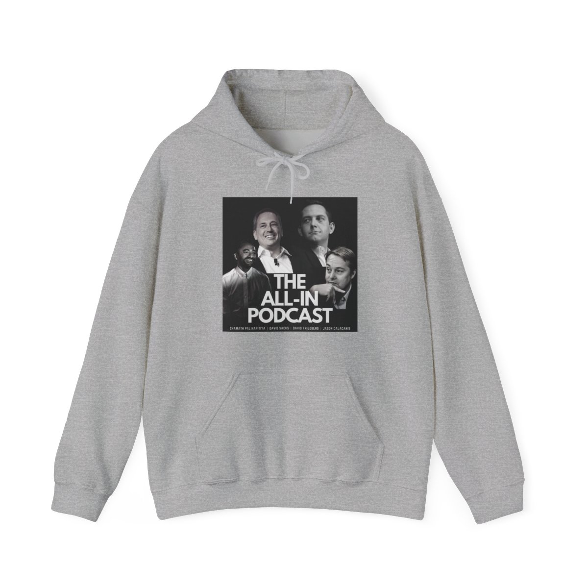 Besties Friendship Graphic Hoodie All In Podcast - All In Podcast official Hoodies merch