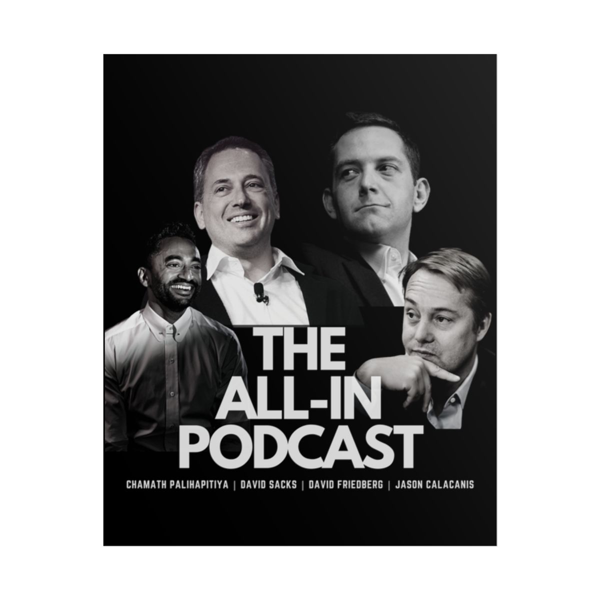 All In Podcast "All In Strategic League" Poster All In Podcast - alternate angle 2, merchandise
